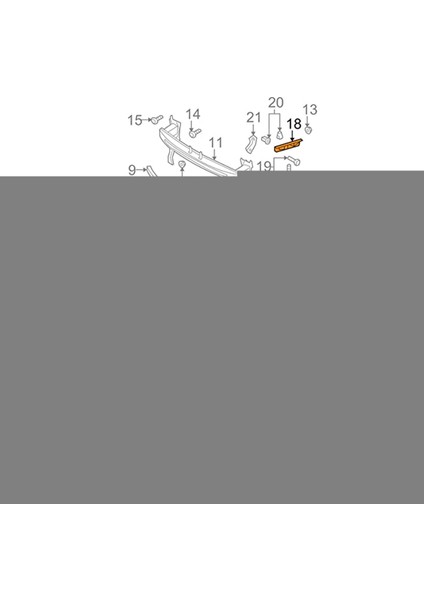 Passat B6 Sol Ön Tampon Bağlantı Braketi 2006-2011 3C0807183 fiyatları