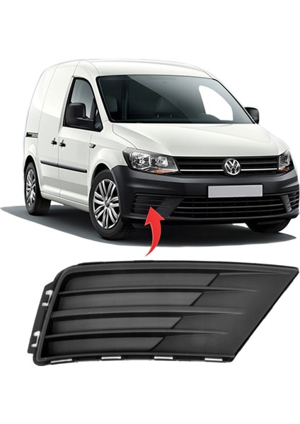 Vw Caddy Sağ Sis Kapagı Sissiz 2015 Sonrası 2K5853666E