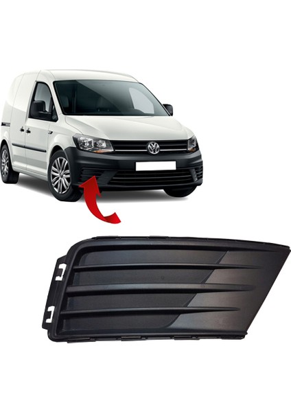 Vw Caddy Sağ Sis Kapagı Sissiz 2015 Sonrası 2K5853666E