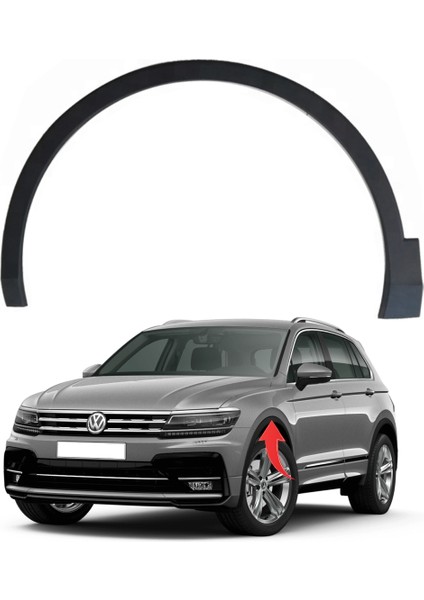 Vw Tiguan Sol Ön Çamurluk Agzı Dodik 2017 Sonrası 5NA854731E