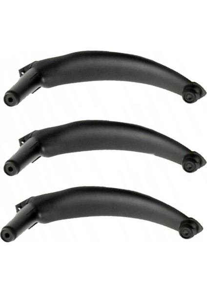 Bmw E70-E71 X5 2006-2014 Kapı Tutamak Seti 3 Parça Siyah 51416969401