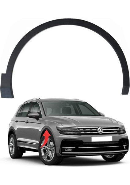 Vw Tiguan Sağ Ön Çamurluk Agzı Dodik 2017 Sonrası 5NA854732E