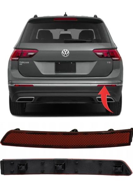 Vw Tiguan Sağ Reflektör Dış 2017 Sonrası 5NA945106A