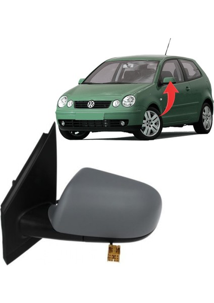 Vw Polo Sol Ayna Komple Elektirikli 2002-2005 6Q1857507G