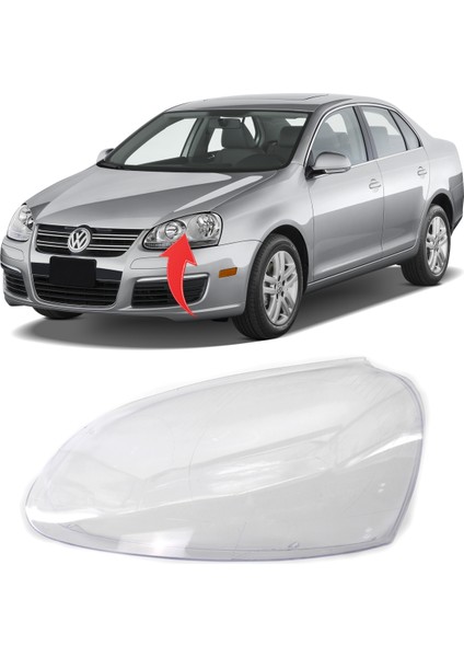 Volkswagen Jetta Sol Far Camı 2005-2010