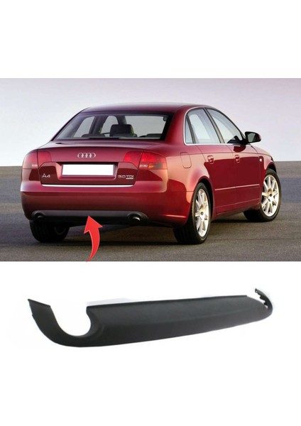 Audi A4 Arka Tampon Alt Spoyler 2006-2009 8E0807521H