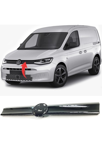 Volkswagen Caddy 2021 Sonrası Ön Panjur Trendline 2K7853651
