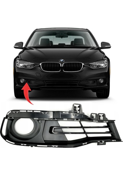 Bmw 3 Serisi F30 Lcı Sis Kapağı Sağ 2015-2019 51117396878