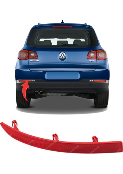 Vw Tiguan Sol Reflektör 2008-2015 5N0945105
