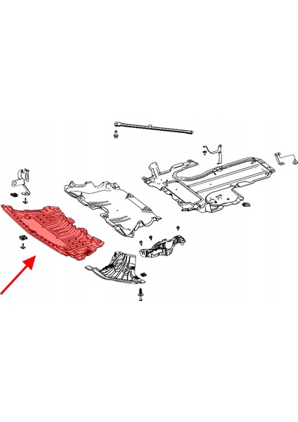 Mercedes W213 Amg Tampon Alt Muhafaza Benzin 2135200900 fiyatları