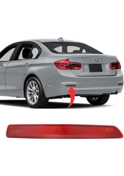 Bmw 3 Serisi F30 Lci Arka Tampon Reflektörü Sol 2015-2019 63147400207