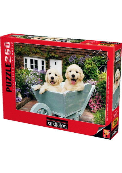 260 Parçalık Puzzle / Bahçıvan Köpekler - Kod 3310