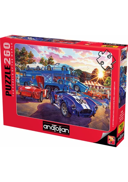 260 Parçalık Puzzle / Araba Yarışı - Kod 3330