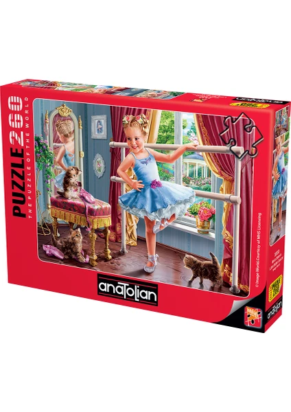 260 Parçalık Puzzle / Minik Balerin - Kod 3333