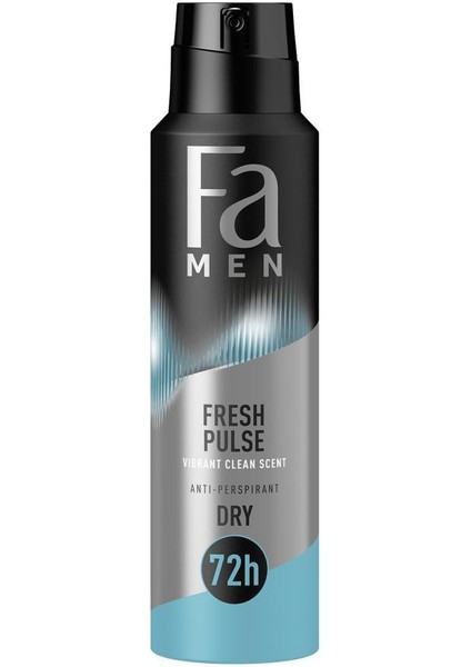 Men Fresh Pulse Bergamot Canlılığı Deosprey 150 ML