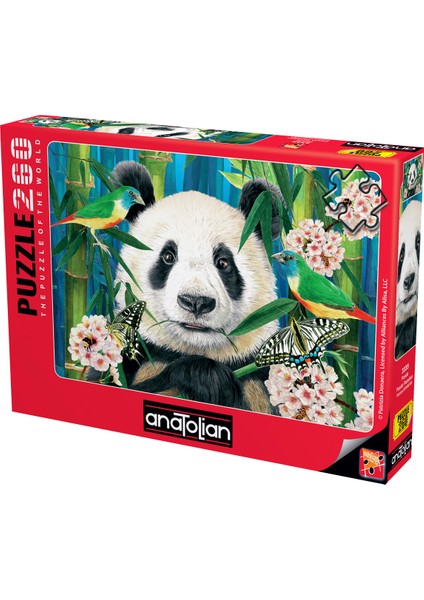 260 Parçalık Puzzle / Panda - Kod 3335