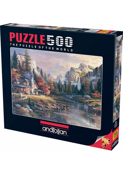 500 Parçalık Puzzle / Vadinin Sonundaki Ev - Kod 3533