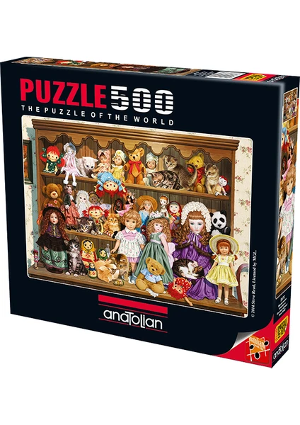 500 Parçalık Puzzle / Büyükannemin Koleksiyonu - Kod 3572