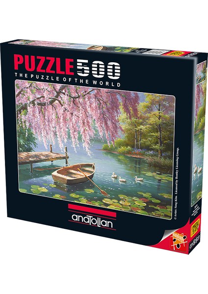 500 Parçalık Puzzle / Söğüt Güzelliği - Kod 3573