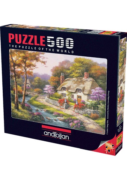 500 Parçalık Puzzle / Konakta İlkbahar - Kod 3577