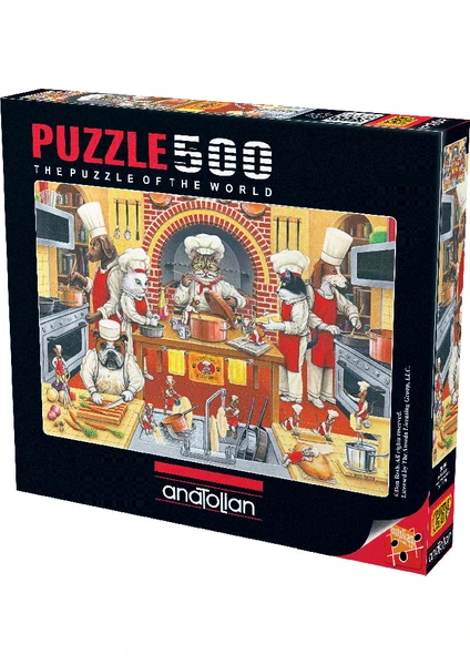 500 Parçalık Puzzle / Şef Kool Kat - Kod 3586