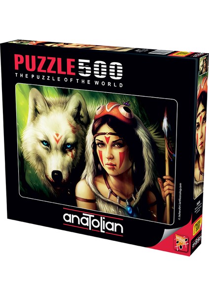 500 Parçalık Puzzle - Savaşçı Prenses 3600