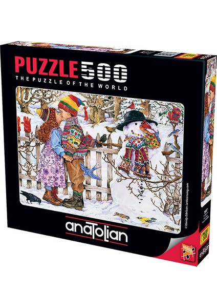 500 Parçalık Puzzle / İlk Öpücük - Kod 3607