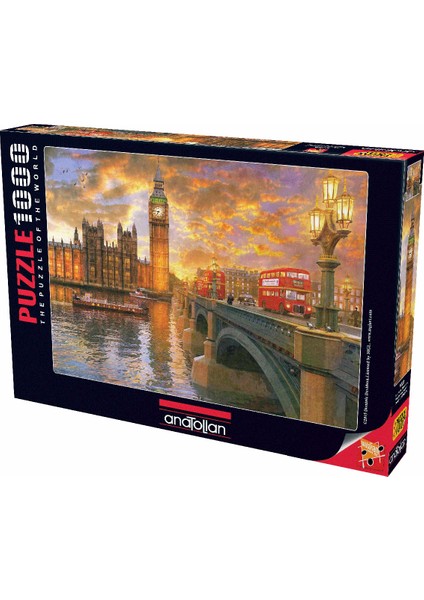 1000 Parçalık Puzzle / Londra'da Günbatımı - Kod 1023