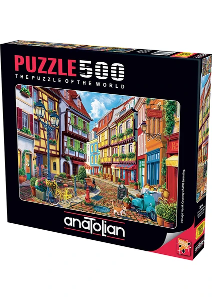 500 Parçalık Puzzle / Arnavut Kaldırımı - Kod 3614