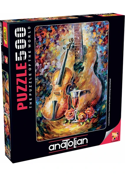 500 Parçalık Puzzle / Gitar ve Keman - Kod 3620