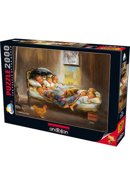 2000 Parçalık Puzzle / Mutluluğun Resmi - Kod 3900