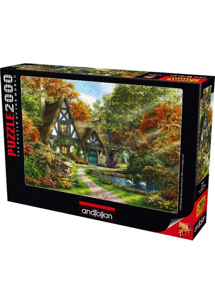 2000 Parçalık Puzzle / Güz Evi - Kod 3936