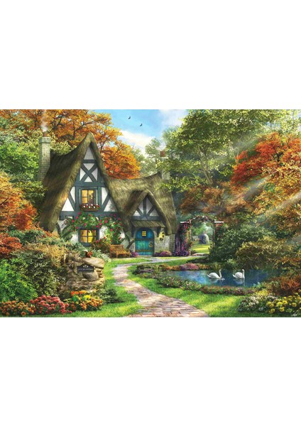 2000 Parçalık Puzzle / Güz Evi - Kod 3936