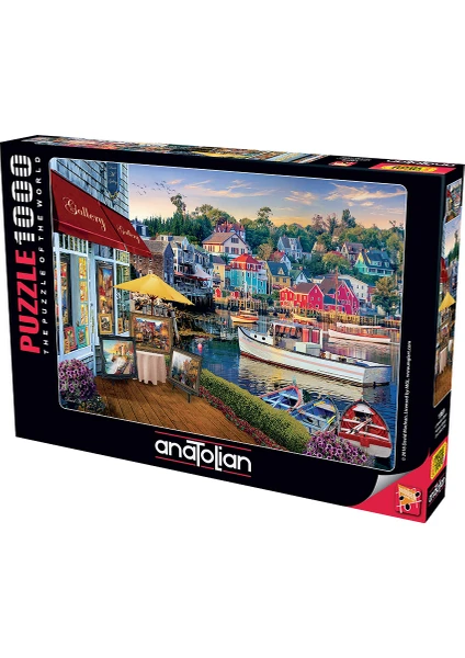 1000 Parçalık Puzzle / Limandaki Galeri - Kod 1069