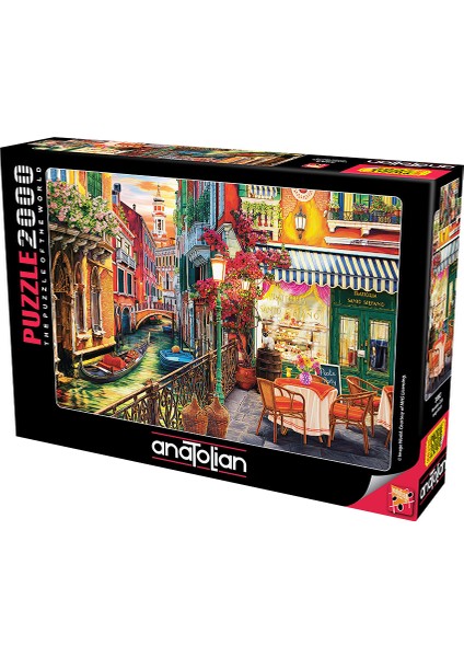 2000 Parçalık Puzzle / Venetian Cafe - Kod 3952