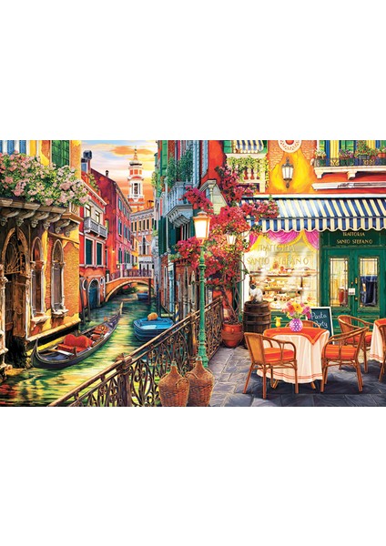 2000 Parçalık Puzzle / Venetian Cafe - Kod 3952