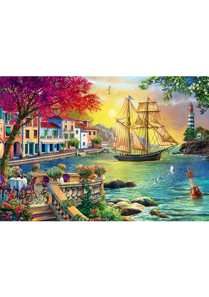 2000 Parçalık Puzzle / Günbatımı - Kod 3955