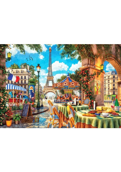 2000 Parçalık Puzzle / Paris te Atlı Karınca - Kod 3960