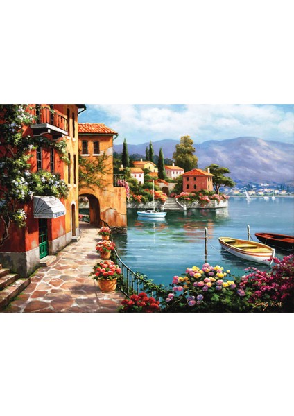 1500 Parçalık Puzzle / Villa De Lago - Kod 4524