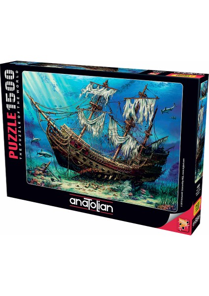 1500 Parçalık Puzzle / Batık Gemi - Kod 4558