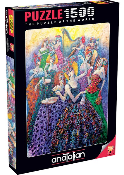 1500 Parçalık Puzzle / Romantik Balo - Kod 4561