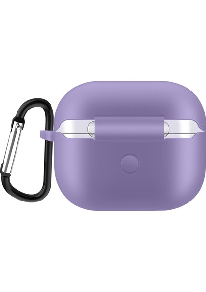 Apple-Air Pods 3 Hafif Mor Için Silikon Kulaklık Kılıfı (Yurt Dışından)