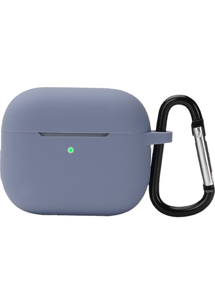 Kablosuz Kulaklık Silikon Kılıf Apple-Air Pods 3 Gri Mavi (Yurt Dışından)
