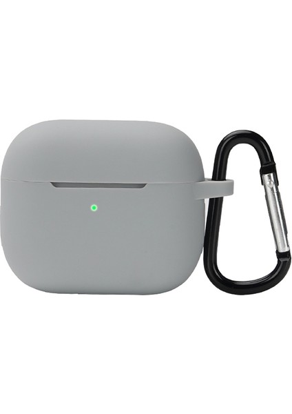 Apple-Air Pods 3 Gri Için Kablosuz Kulaklık Silikon Kılıfı (Yurt Dışından)