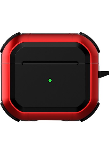 Airpods 3 Kırmızı Için Kablosuz Kulaklık Tpu Kılıf (Yurt Dışından)
