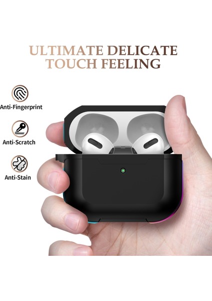 Apple-Air Pods 3 Gümüş Için Alüminyum Alaşımlı Kulaklık Kılıfı (Yurt Dışından) modelleri