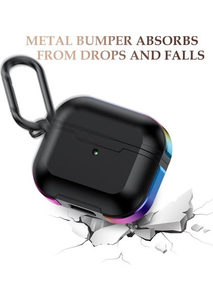 Apple-Air Pods 3 Gümüş Için Alüminyum Alaşımlı Kulaklık Kılıfı (Yurt Dışından) fırsatları