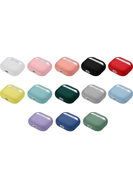 Apple-Air Pods 3 Koyu Yeşil Silikon Kulaklık Kılıfı (Yurt Dışından) modelleri