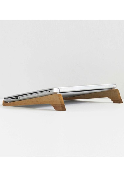 Firmalara Özel Logolu Taşınabilir Ahşap Notebook Laptop Standı