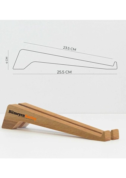 Firmalara Özel Logolu Taşınabilir Ahşap Notebook Laptop Standı